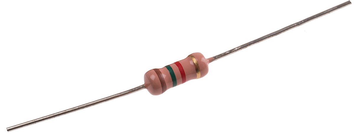 RS PRO 1.5kΩ Carbon Film Resistor 2W ±5%