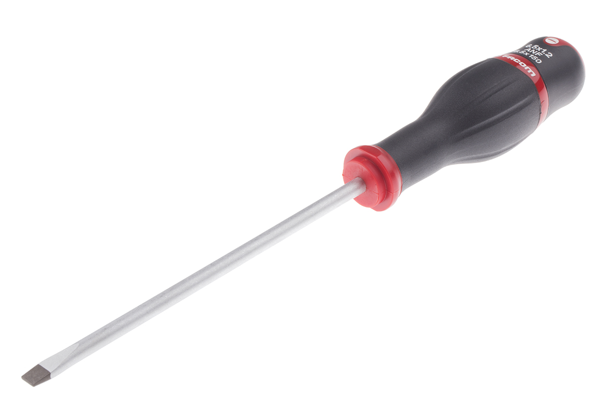Facom Slotted  Screwdriver, 6.5 x 1.2 mm Tip, 150 mm Blade, 270 mm Overall