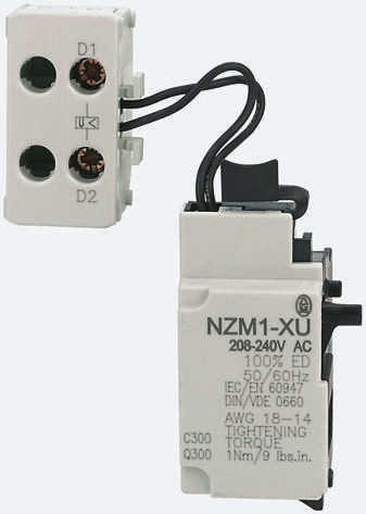 Eaton 208 → 240V ac Undervoltage Release Circuit Trip for use with N(S)1(-4), NZM1(-4)