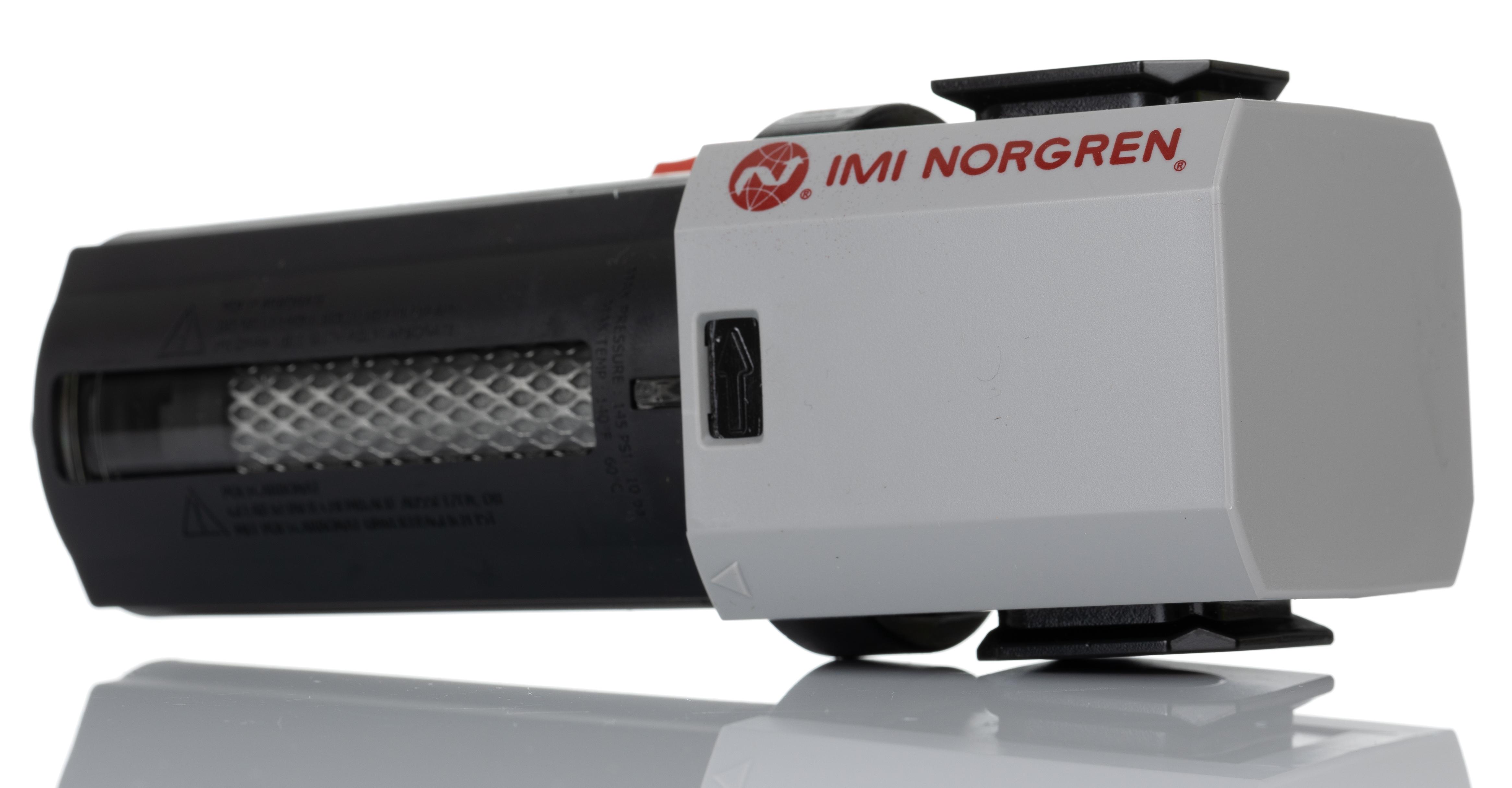 Norgren 1500 L/min G 3/8 Pneumatic Separator, 0.3bar to 10 bar