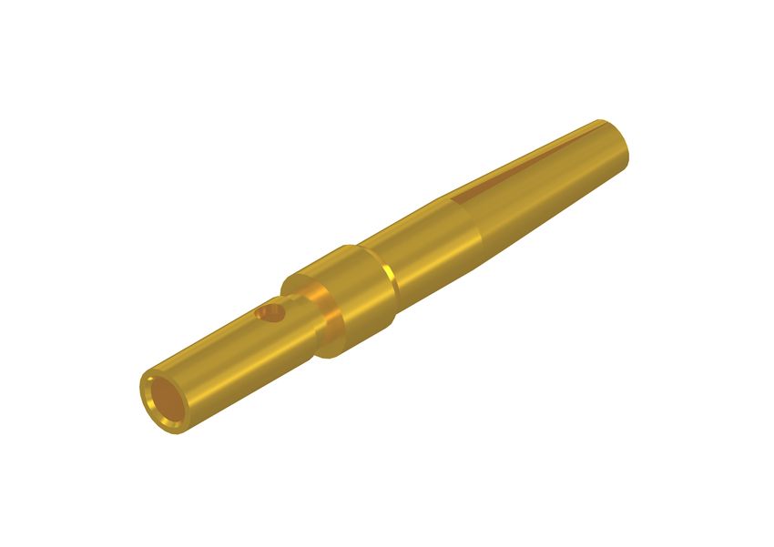 Amphenol CONEC, 162A18 Series, size 24 → 20AWG Female Crimp D-sub Connector Contact, Gold over Nickel Socket, 24