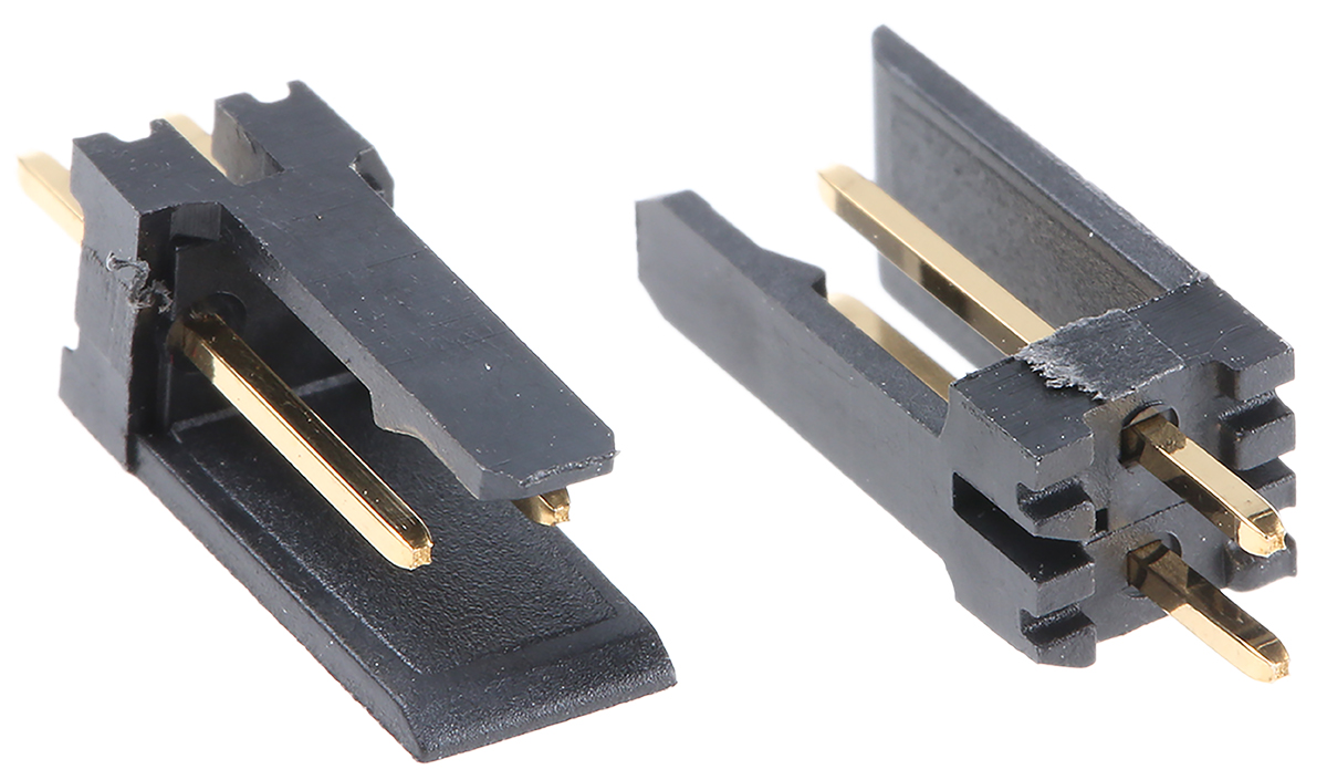Wurth Elektronik 475 Series Straight Through Hole PCB Header, 2 Contact(s), 2.54 mm Pitch, 1 Row, Shrouded