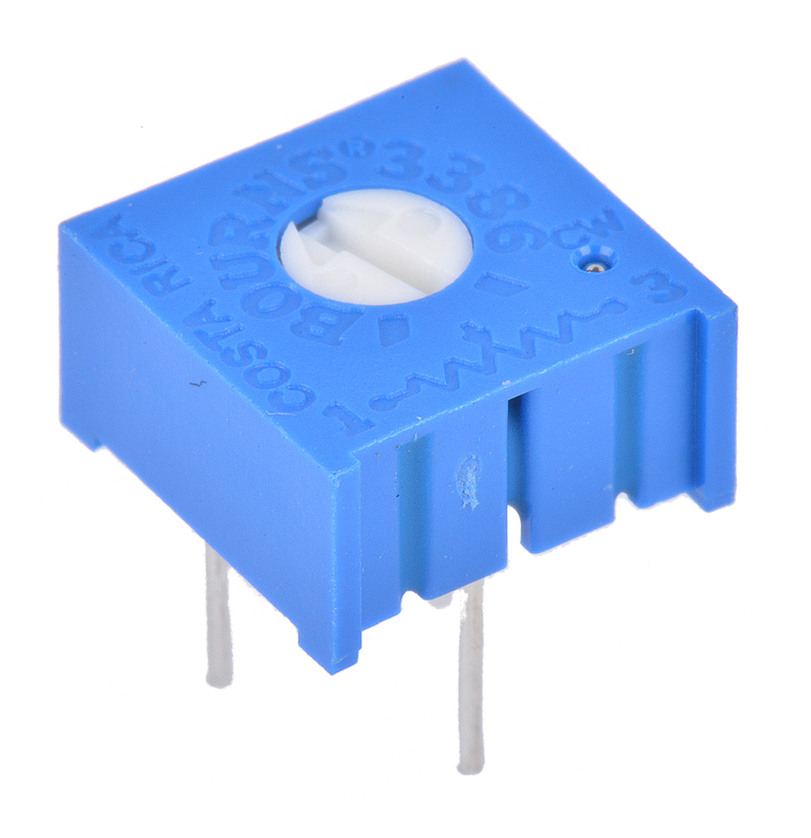15kΩ, Through Hole Trimmer Potentiometer 0.5W Top Adjust Bourns, 3386