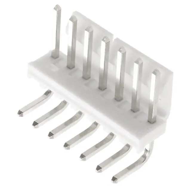 Molex KK 396 Series Right Angle Through Hole Pin Header, 7 Contact(s), 3.96 mm Pitch, 1 Row, Unshrouded