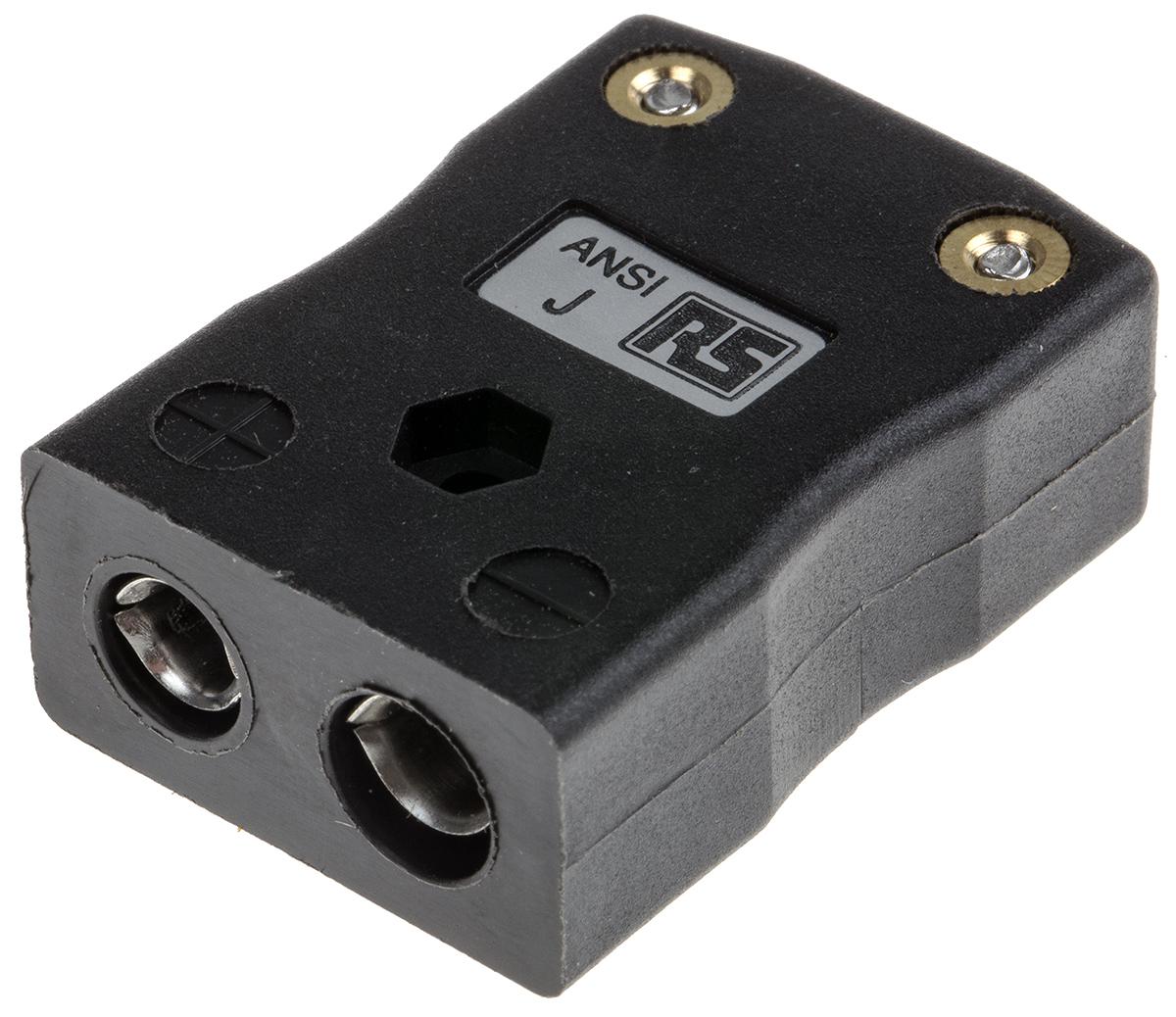 RS PRO Standard Thermocouple Connector for Use with Type J Thermocouple, 6mm Probe, ANSI, RoHS Compliant Standard