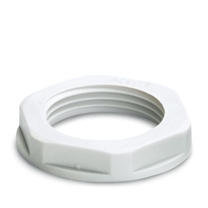 Phoenix Contact Light Grey Cable Gland Locknut, M20mm Thread