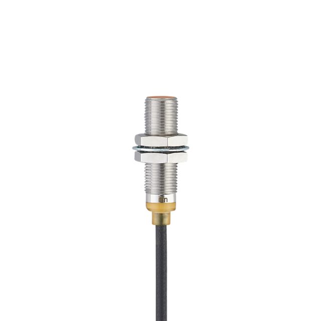 ifm electronic Inductive Threaded Barrel Proximity Sensor, M12, 4 mm Detection, PNP/NPN NO, 10 → 30 V dc