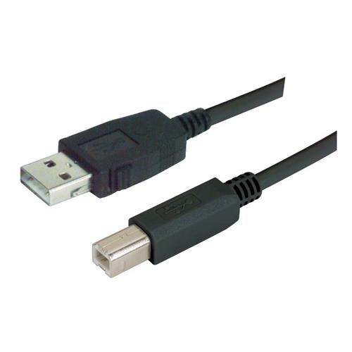 L-Com USB 2.0, Male USB to Male USB A, 500mm