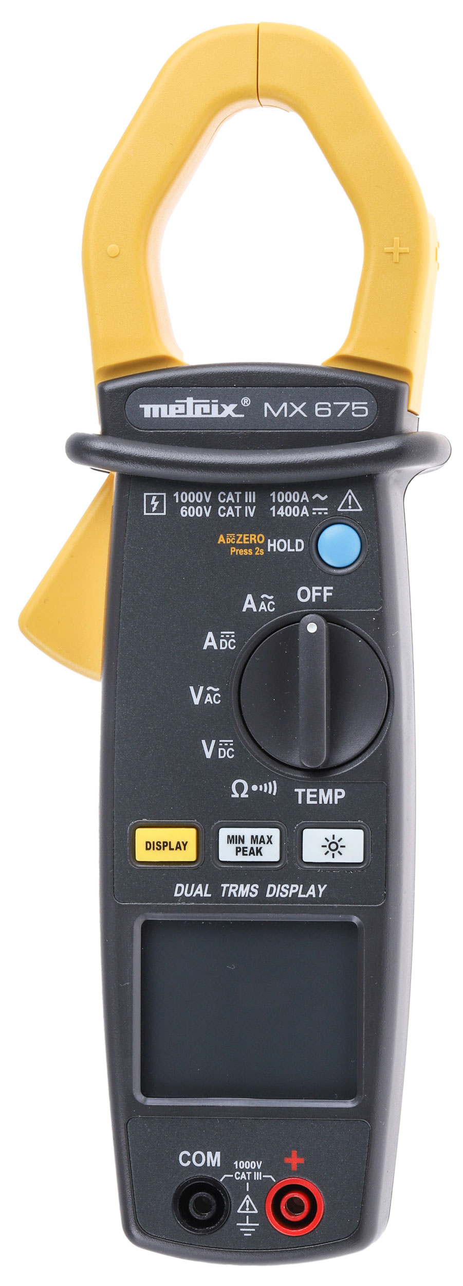 Metrix MX675 Clamp Meter, 1400A dc, Max Current 1000A ac CAT III 1000V