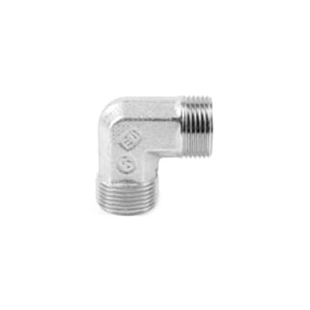 Parker RI-ED Series Straight Threaded Adaptor, G 3/8 Male to G 1/4 Female, Threaded Connection Style