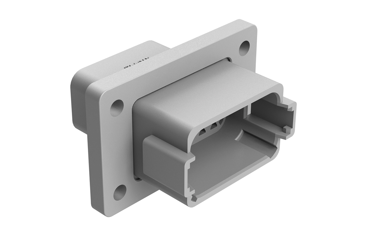 Amphenol Industrial, AT Automotive Connector Socket Grey Panel Mount 12 Way AT04-12PA-CL03