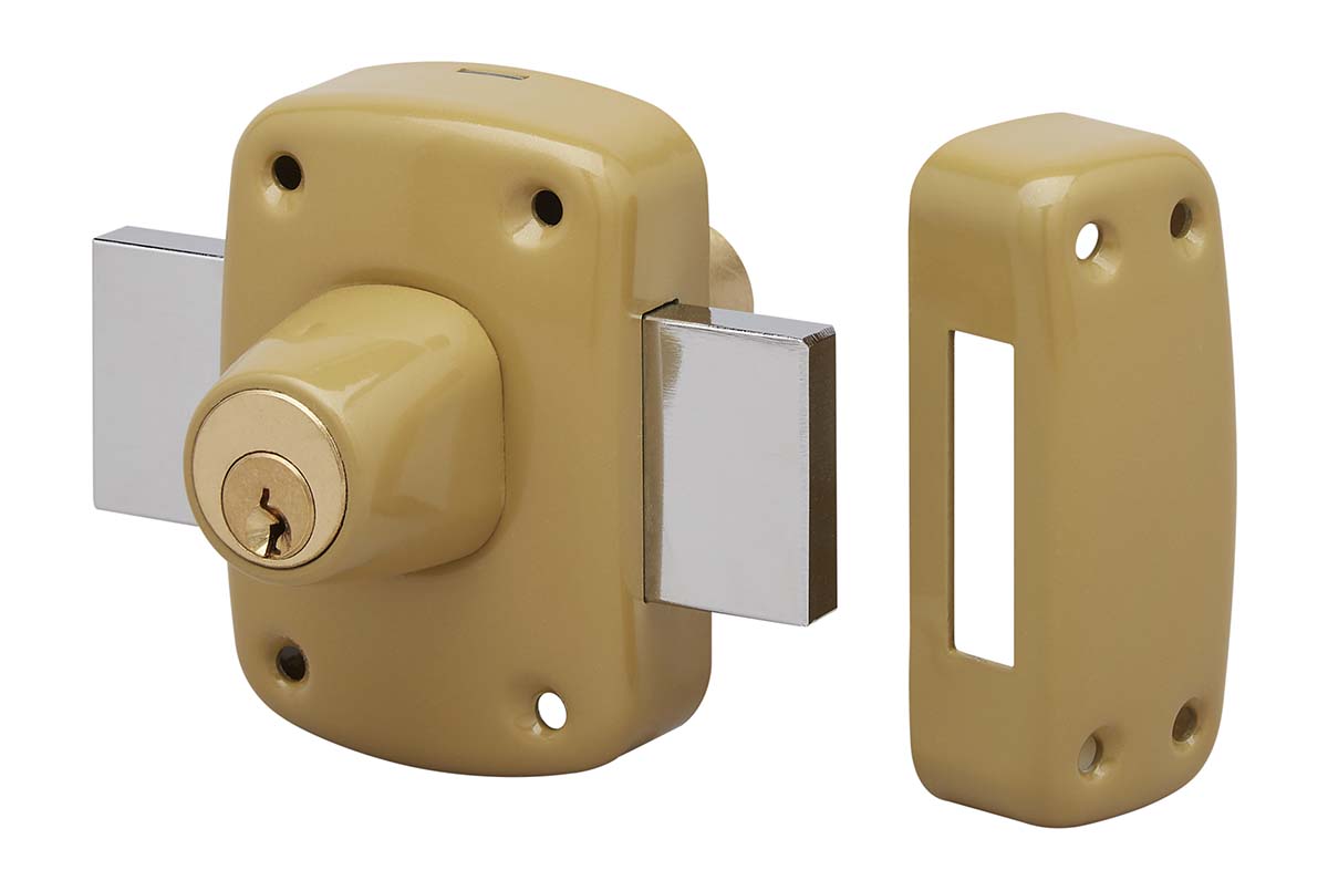 Dom Metalux Door Bolt, 90 x 110mm