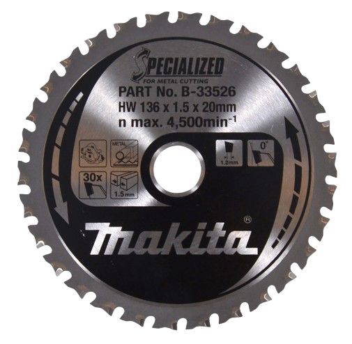 Makita Circular Saw Blade, Pack of 1