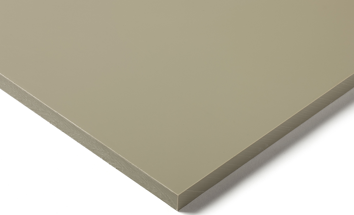 RS PRO Beige Plastic Sheet, 1000mm x 500mm x 20mm