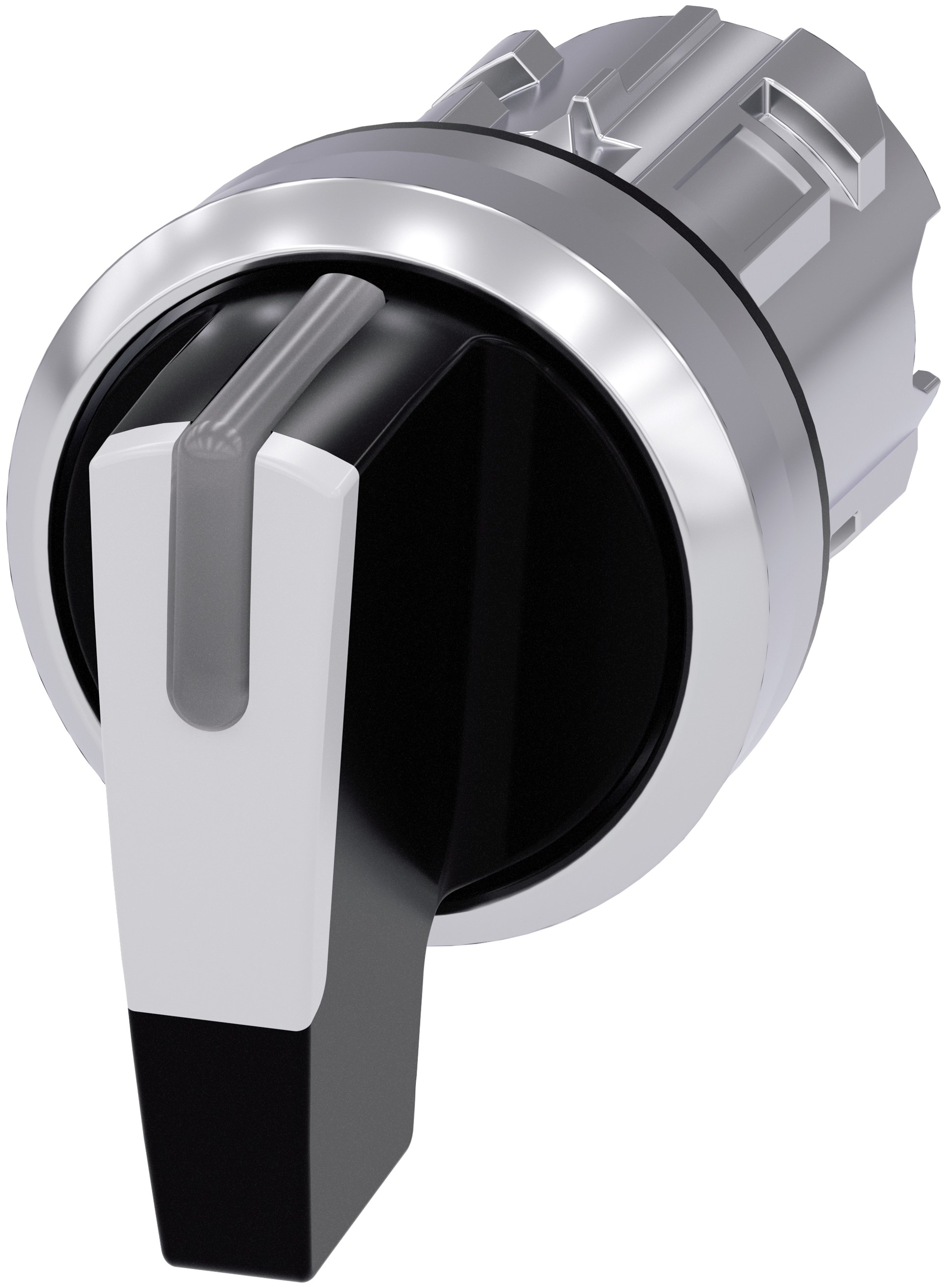 Siemens SIRIUS ACT 3SU10 Series 3 Position Selector Switch Head, 22mm Cutout, White Handle