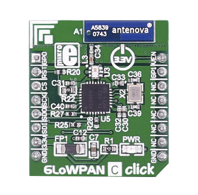 MikroElektronika 6LoWPAN C Click MIKROE-2219