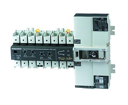 Socomec 4P Pole Isolator Switch - 63A Maximum Current, 30kW Power Rating, IP20