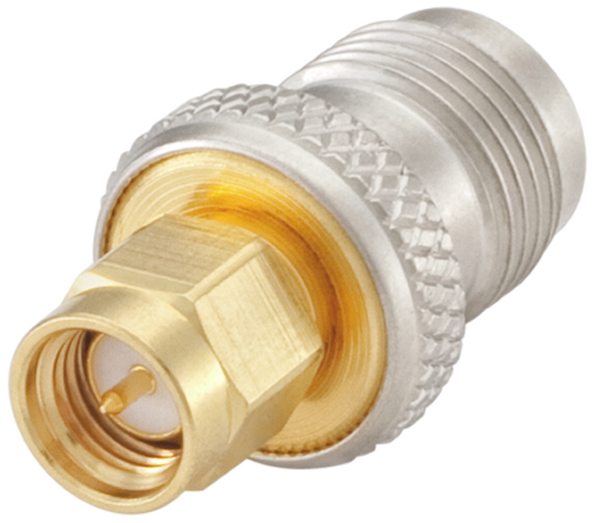 Rosenberger Straight 50Ω RF Adapter SMA Plug to TNC Socket 10GHz