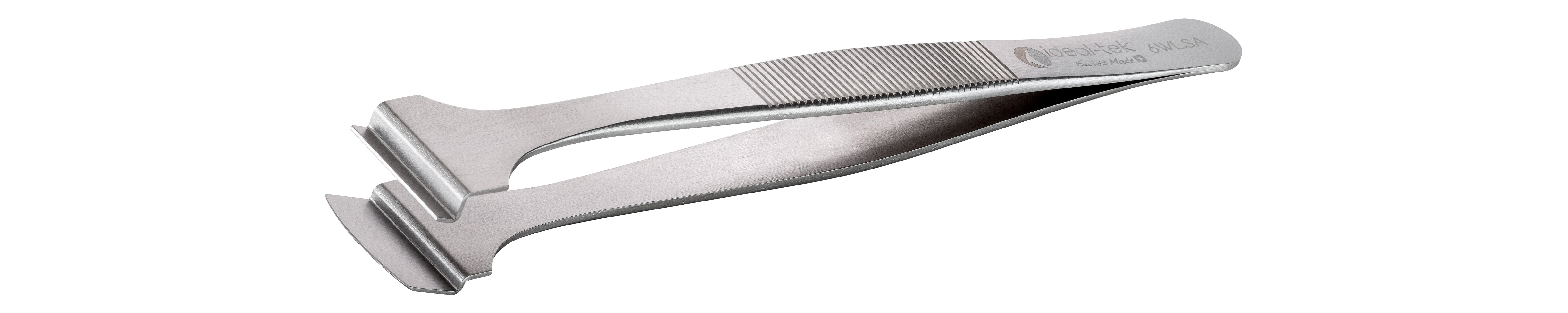 ideal-tek 130 mm, Stainless Steel, Wafer, Tweezers