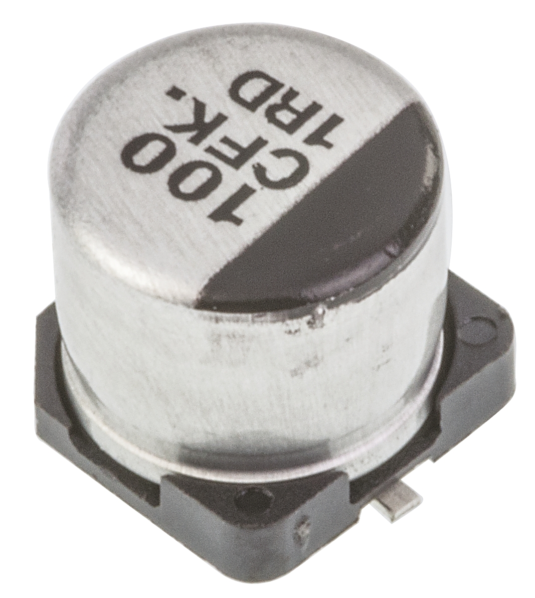 Panasonic 100μF Aluminium Electrolytic Aluminium Electrolytic Capacitor 16V dc, Surface Mount - EEEFK1C101P