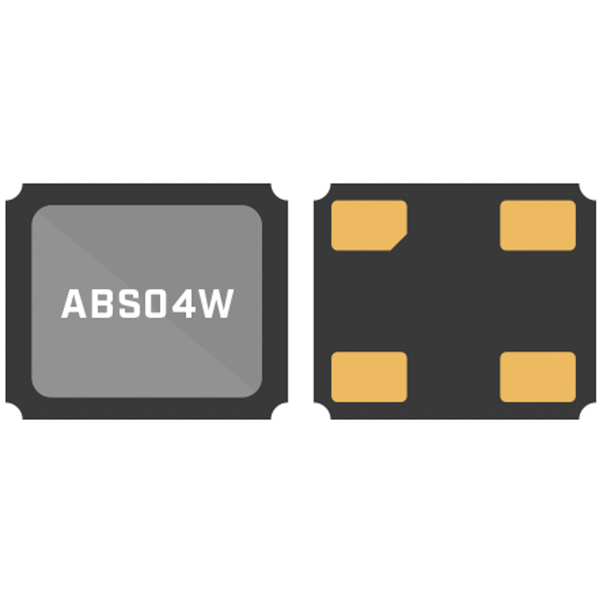 Abracon 32.76kHz Crystal Unit ±10ppm SMD 4-Pin 1.2 x 1 x 0.35mm