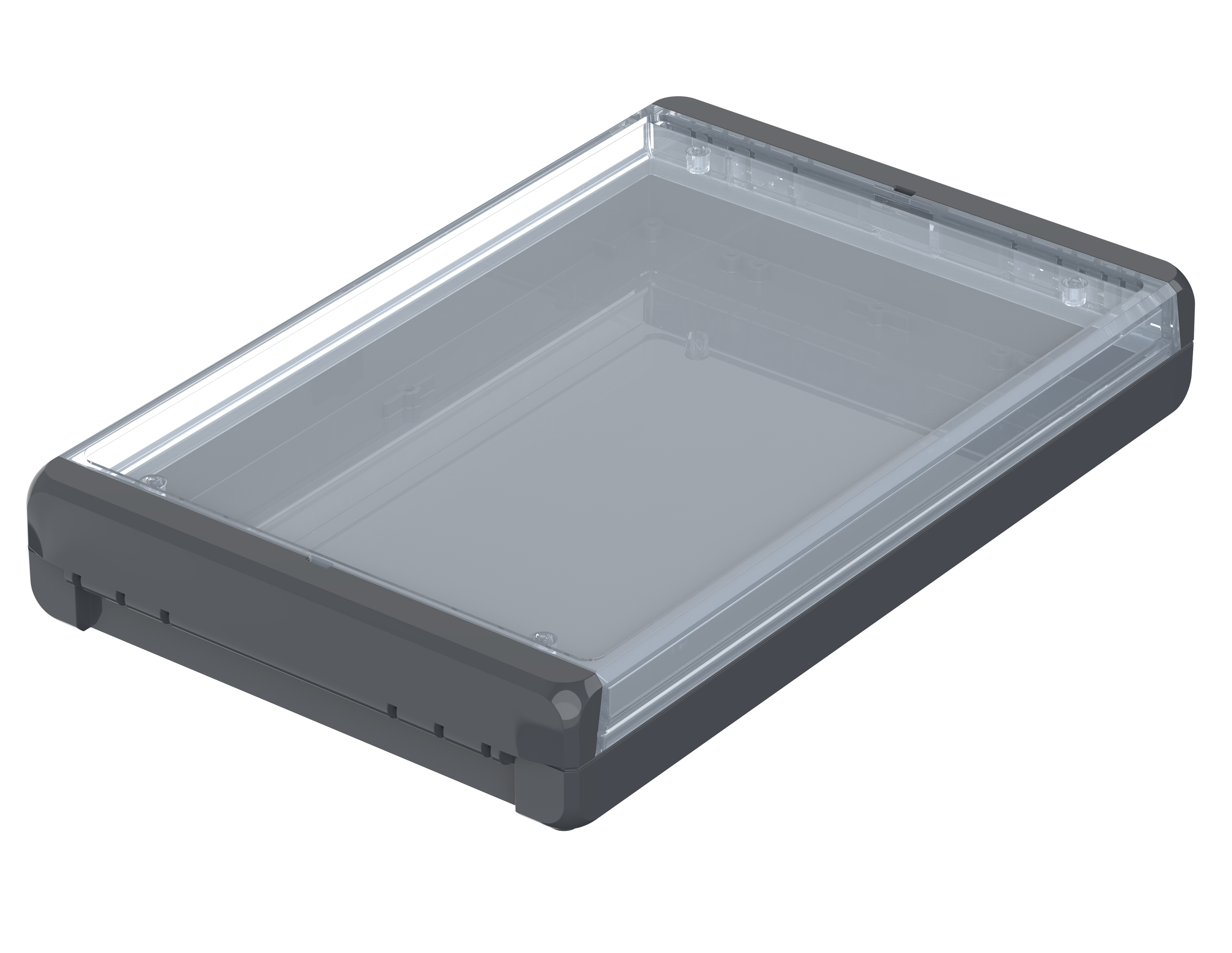 Bopla Bocube Series Polycarbonate General Purpose Enclosure, IP66, IP68, Flanged, 271 x 170 x 40mm