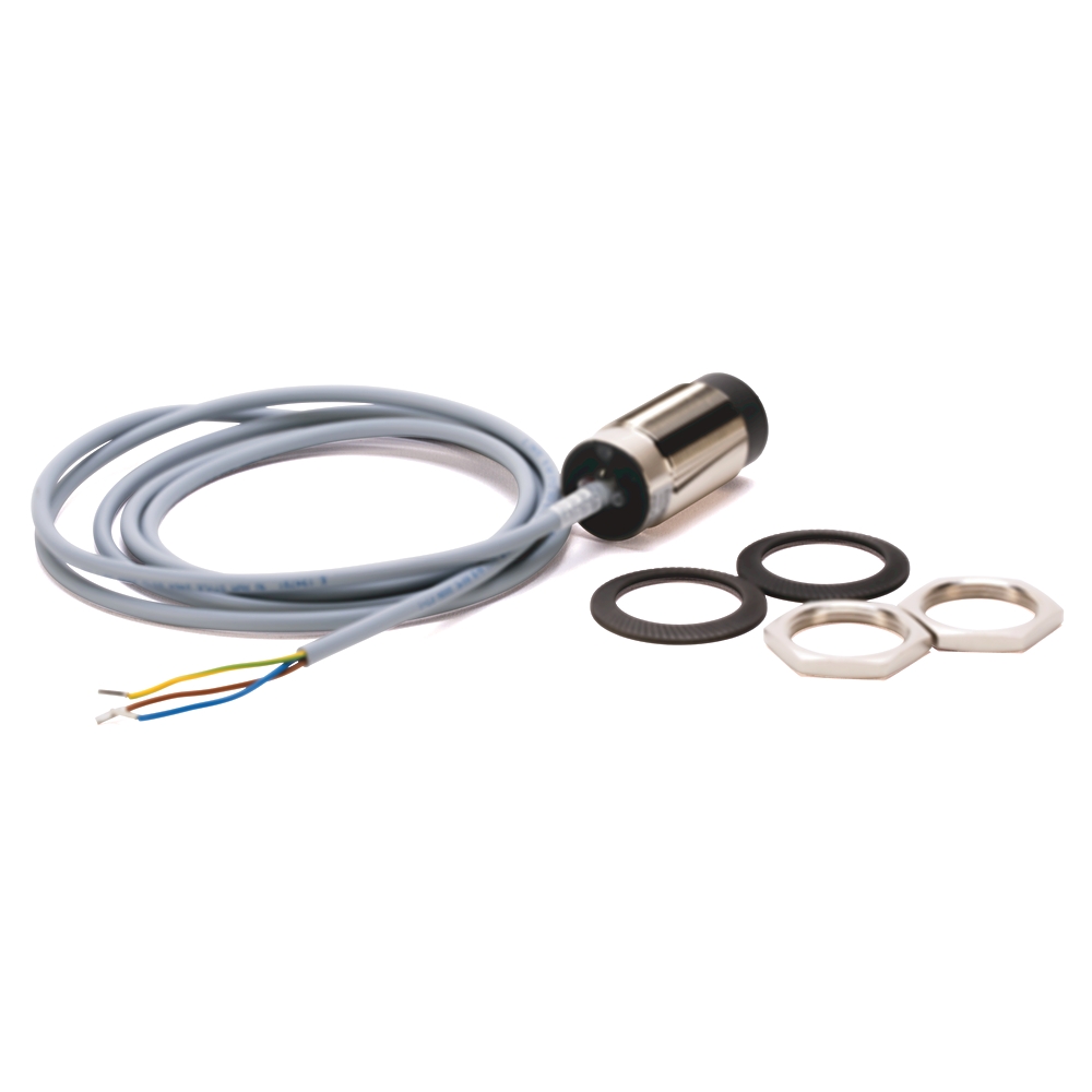 Allen Bradley Inductive Threaded Barrel Proximity Sensor, M30, 15 mm Detection, 2-Wire NO, 20 → 250 V ac