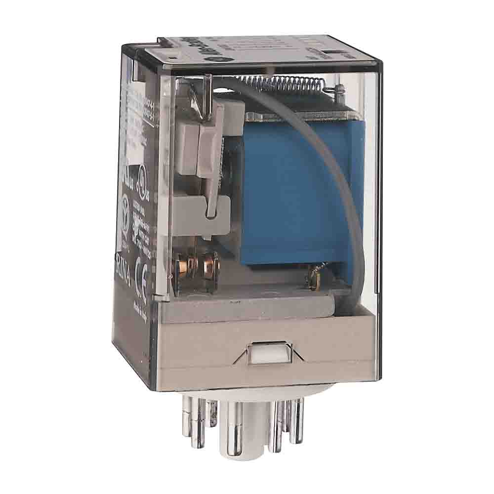 Allen Bradley Plug In Non-Latching Relay, 220V dc Coil, 10A Switching Current, 3PDT