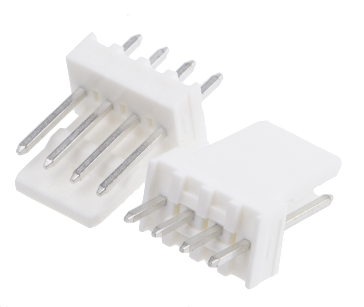 Molex KK 254 Series Straight Through Hole Pin Header, 4 Contact(s), 2.54 mm Pitch, 1 Row, Unshrouded