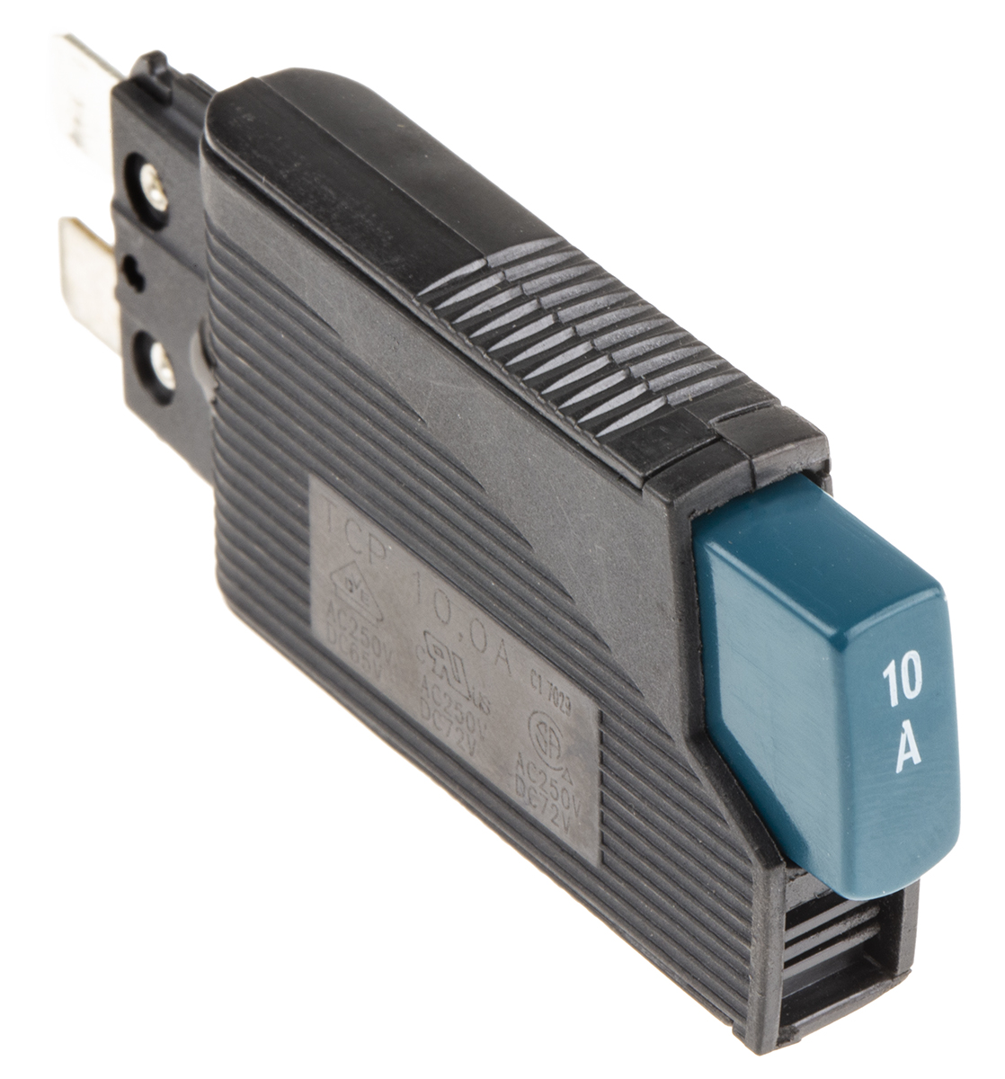 Phoenix Contact Thermal Circuit Breaker - TCP 10A  Single Pole 65 V dc, 250V ac Voltage Rating, 10A Current Rating
