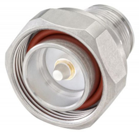 Rosenberger Straight 50Ω Coax Adapter 7/16 Plug to 4.3-10 Socket 12GHz