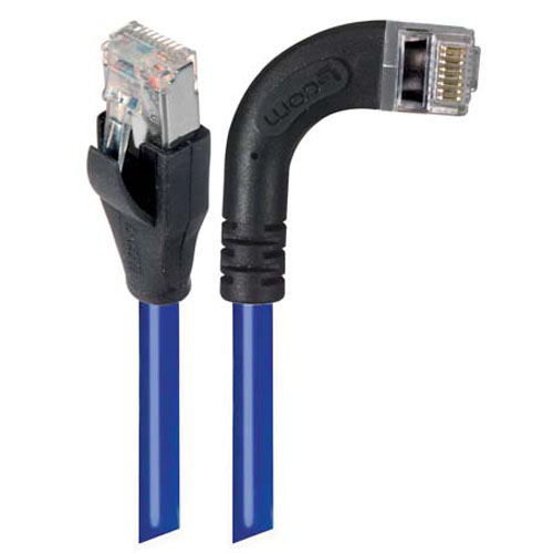L-ComTRD, 2m Cat6, Blue RJ45 to Male RJ45 Male, Copper Braid Shielded, Terminated PVC Sheath