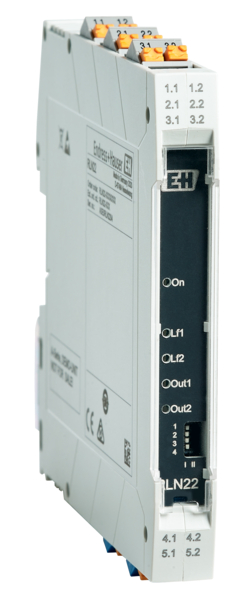 Endress+Hauser 2 Channel Galvanic Barrier, Isolating Amplifier, NAMUR Sensor, Switch Input, Relay Output, SIL 2, Zone 2