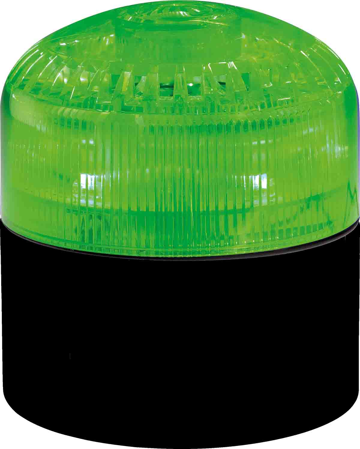 RS PRO Green Sounder Beacon, 12 → 24 V, IP65, Base Mount, 105dB at 1 Metre