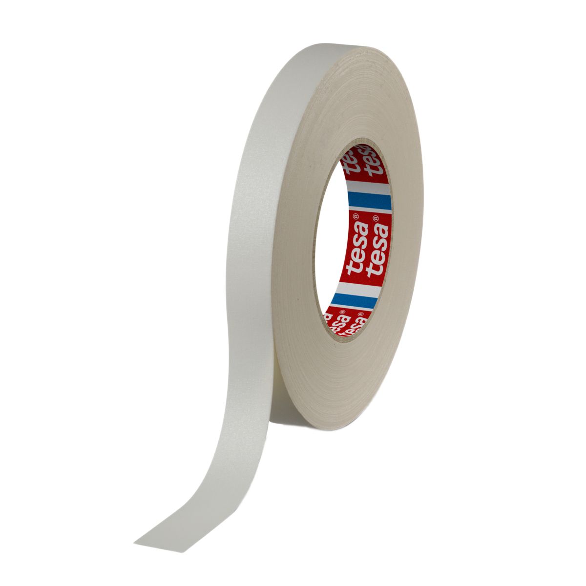 Tesa Tesa 4661 04661-00018-00 Cloth Tape, 50m x 19mm, White, Acrylic Coated Finish