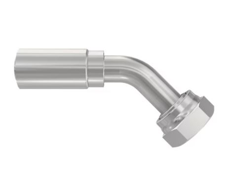 Parker Hydraulic Swivel 1 in Hose to UNF 1 5/16-12 Female, 13777-16-16