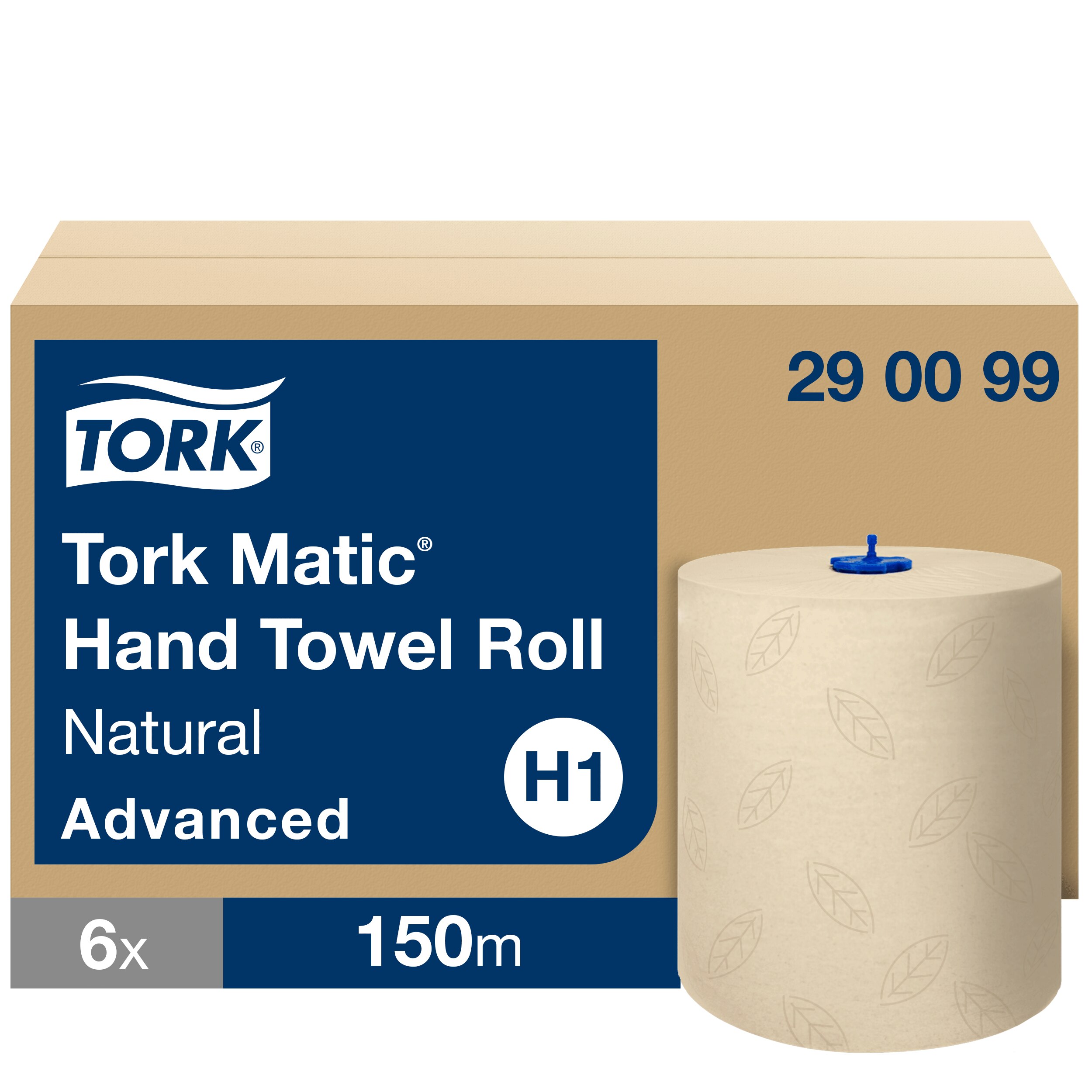 Tork Rolled Natural Paper Towel, 322 x 212mm, 2-Ply, 150 Sheets