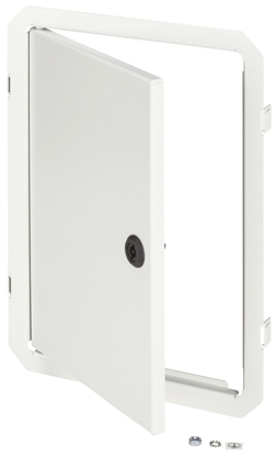 Fibox Lockable Steel RAL 7035 Inner Door, 361mm H, 19mm W, 261mm L for Use with ARCA 4030 Series Cabinet