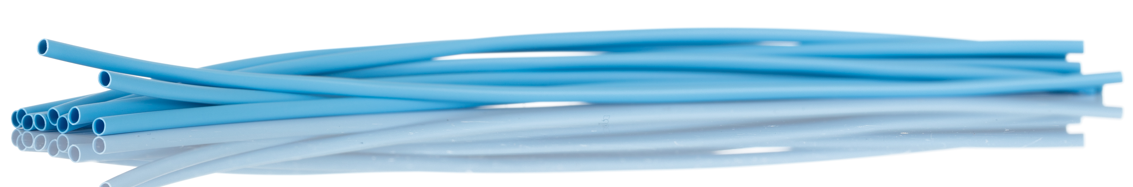 HellermannTyton Heat Shrink Tubing, Blue 1.5mm Sleeve Dia. x 200mm Length 3:1 Ratio, HIS-3 BAG Series