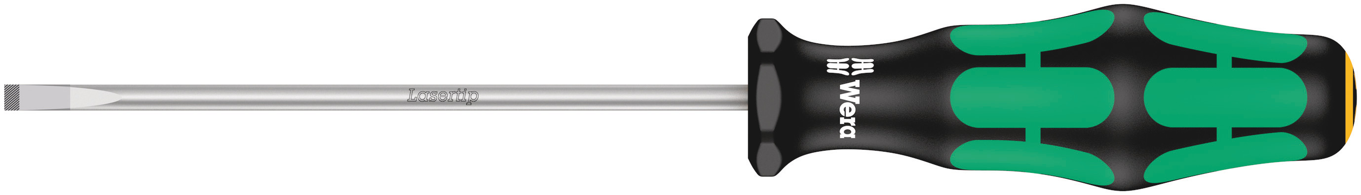 Wera Slotted  Screwdriver, 3.5 mm Tip, 100 mm Blade, 181 mm Overall