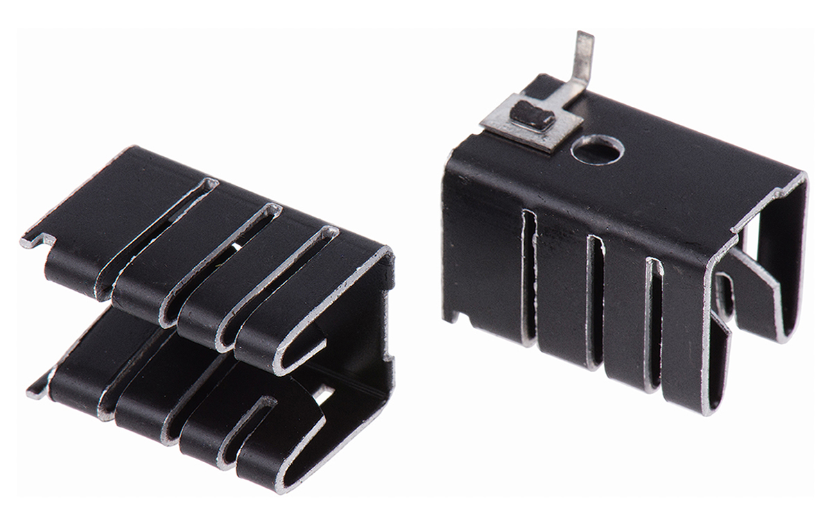 AAVID THERMALLOY Heatsink, 25°C/W, 19.5 x 12.7 x 13mm, Solder