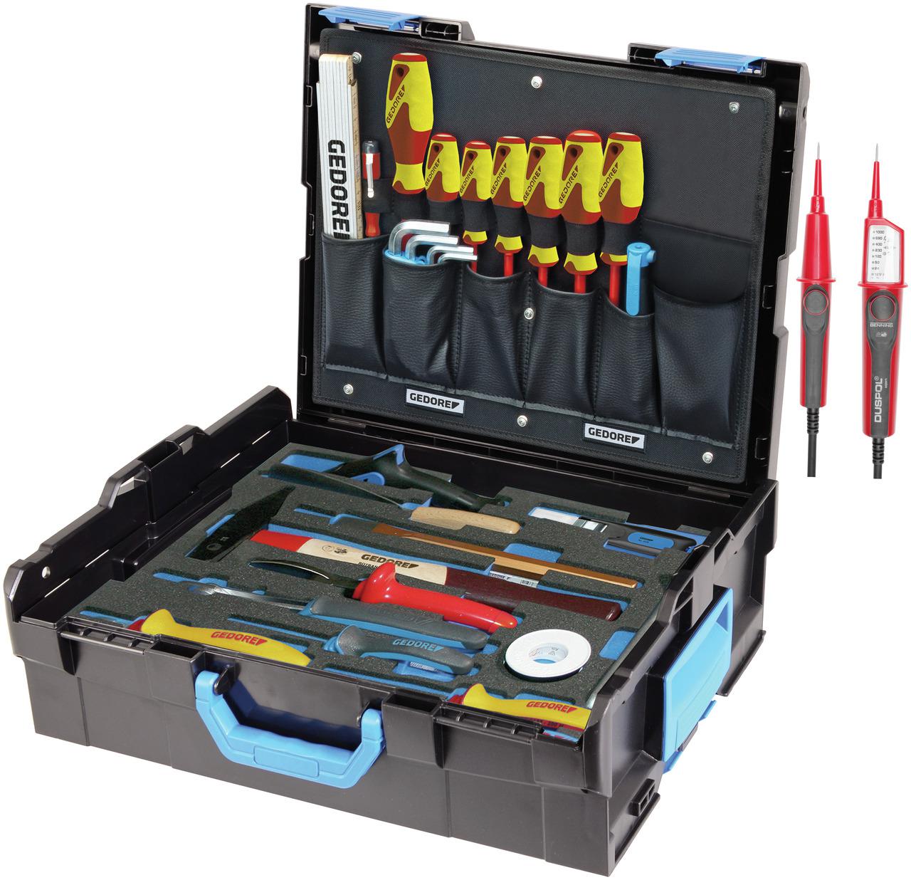 Gedore 36 Piece Electrician Tool Kit with Pouch, Yes
