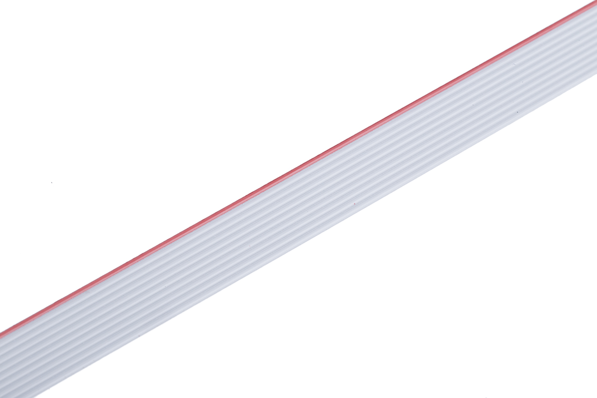 3M 3625 Series Flat Ribbon Cable, 10-Way, 1mm Pitch, 30m Length