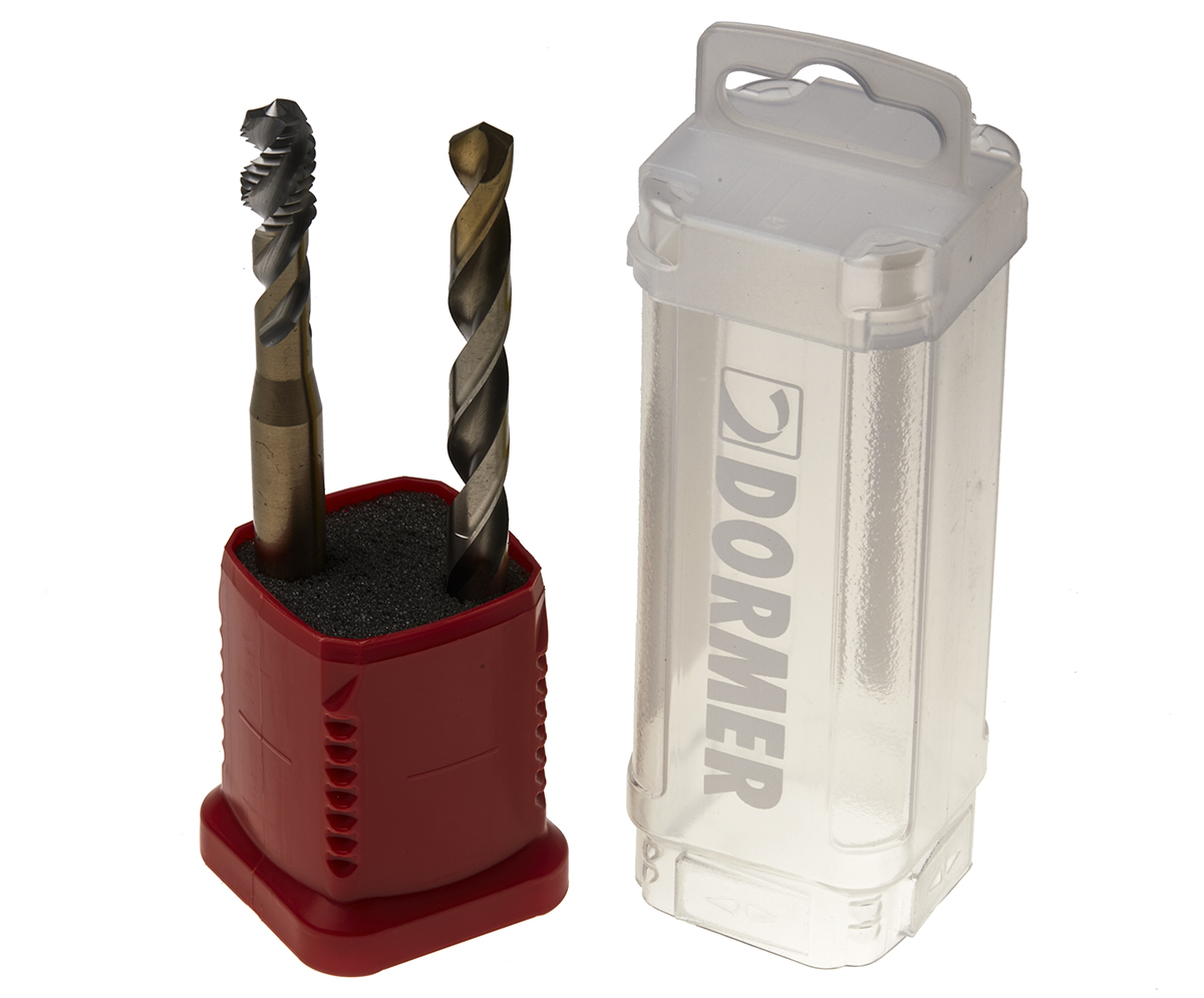 Dormer Tap & Drill Set HSS-E 2-Piece Machine Tap M10 Thread