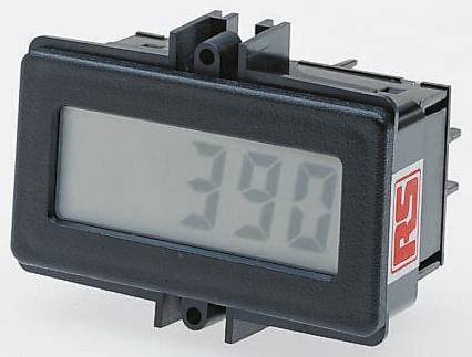 Red Lion Digital Voltmeter DC, LCD Display 3.5-Digits ±0.1 %