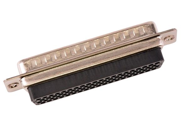 FCT from Molex FCT 78 Way Panel Mount D-sub Connector Plug, 2.08mm Pitch, with Flange