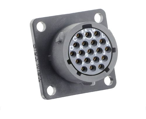 Souriau Sunbank by Eaton Circular Connector, 19 Contacts, Cable, Standard Connector, Socket, Female, IP68, IP69K, UTSX