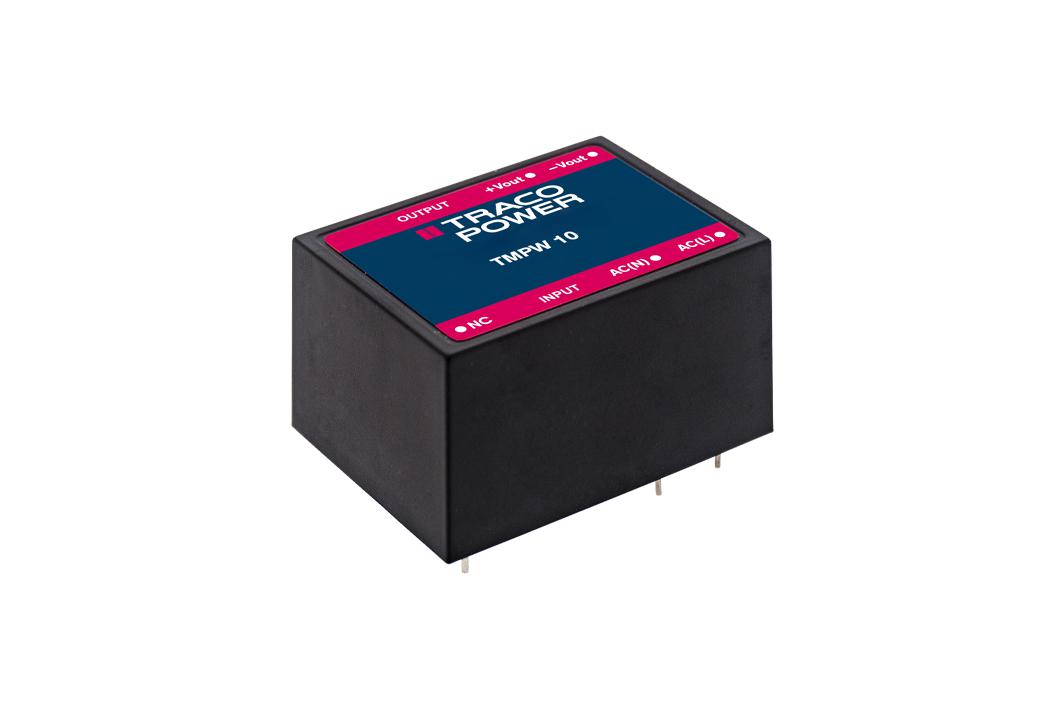 TRACOPOWER Switching Power Supply, TMPW 10-112, 833A, 10W, Dual Output, 90 → 305V ac Input Voltage