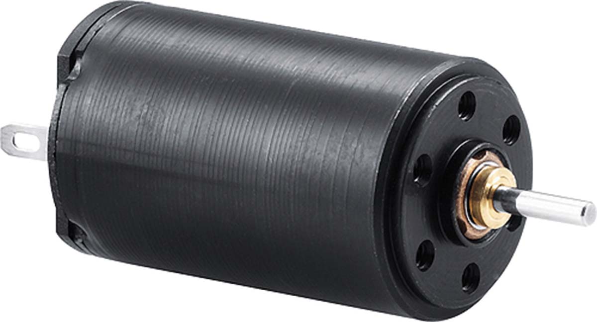 Faulhaber Brushed DC Motor, 1.78 W, 12 V dc, 2.9 mNm, 4130 rpm, 1.5mm Shaft Diameter