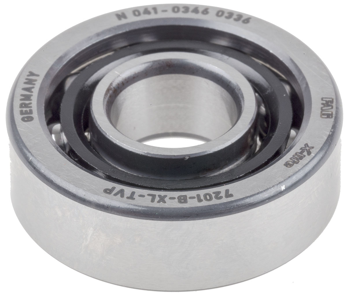 FAG 7201-B-XL-TVP 1 Row Ball Bearing - 12 mm ID, 32 mm OD 10 mm Race Width